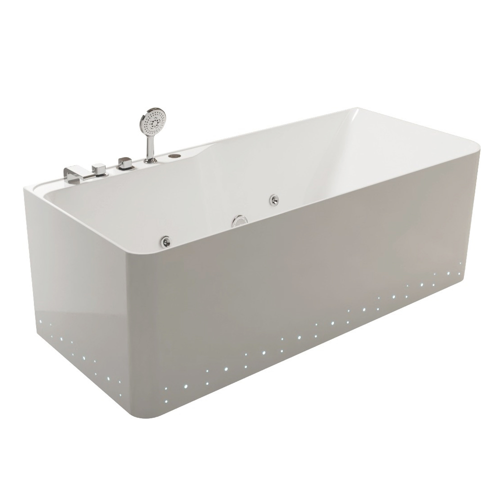 Massage BathTub; (170x80x60)cm, White