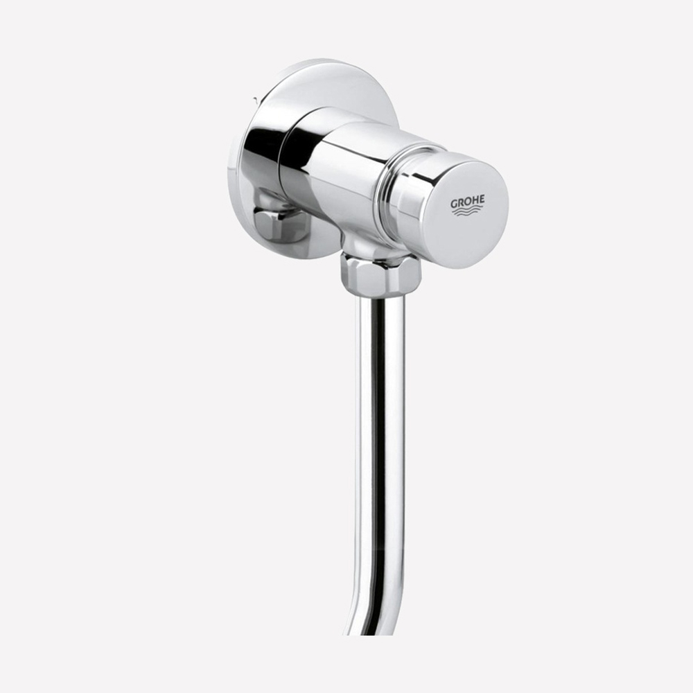 Tapis: Infra Red Electronic Urinal Flush Valve, AC & DC; Chrome Plated