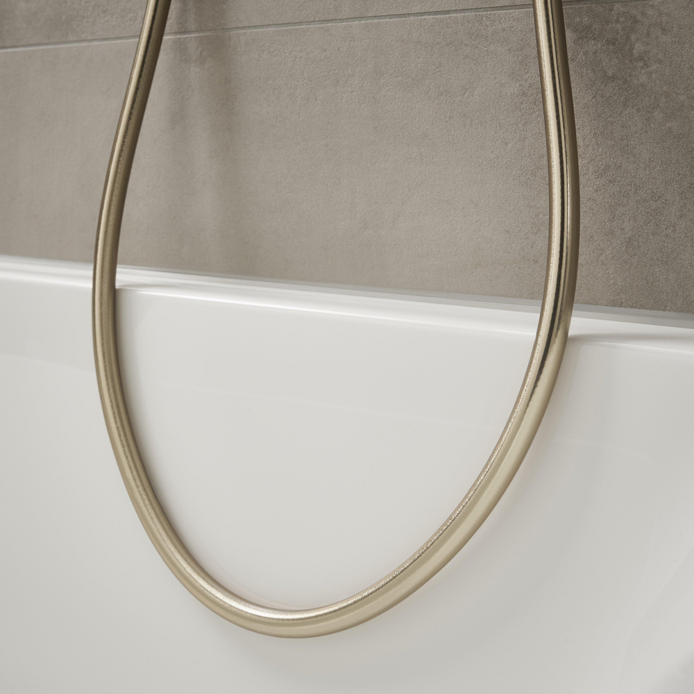 Hansgrohe Isiflex B: Flexible Shower Hose: 1.25m, Brushed Bronze