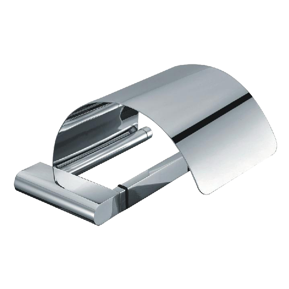 Toilet Roll Holder, Chrome Plated