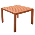 Outdoor Sofa Set, 4 Seater (1+1+2) +2 Coffee Table, Orange