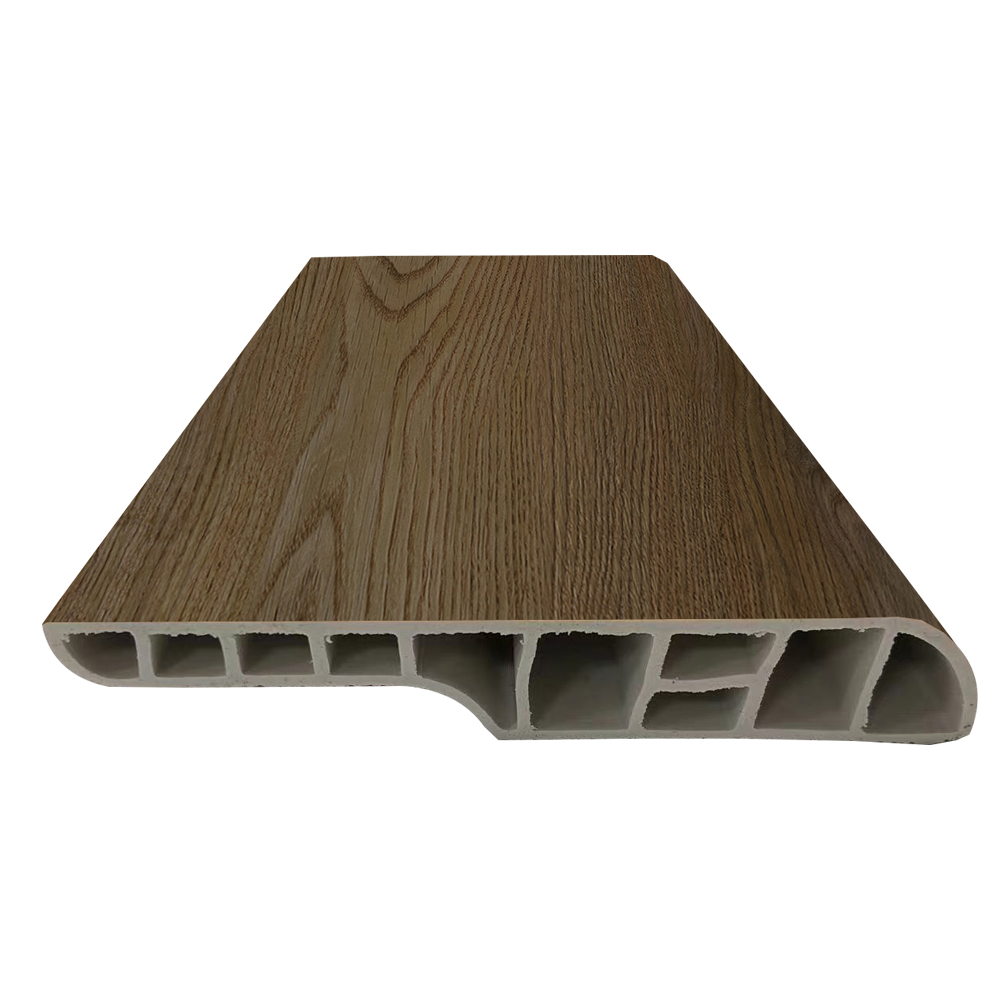 Decorium SPC: Vinyl Plank Skirting-T95-B; 2.4M, Brown