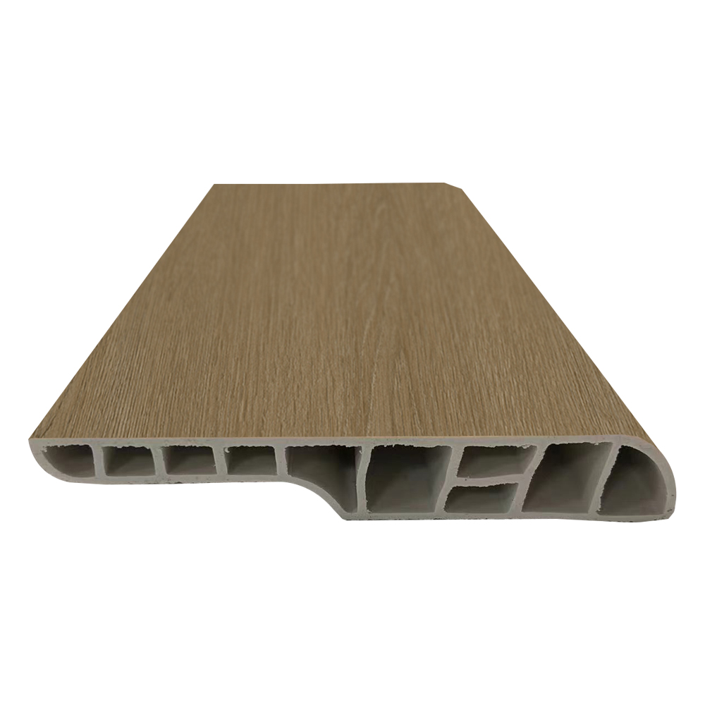 Decorium SPC: Vinyl Plank Skirting-T95-B; 2.4M, Brown