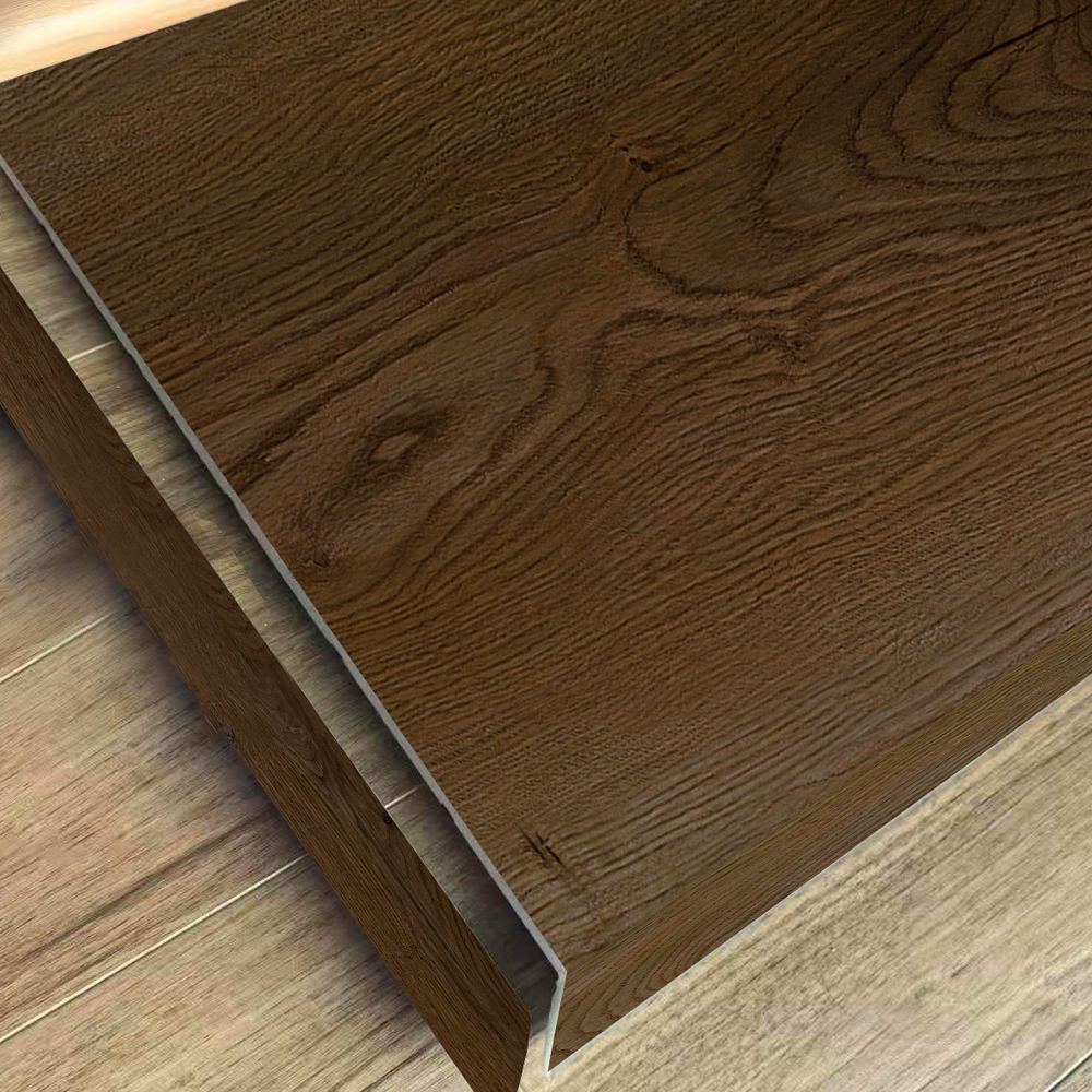 Decorium SPC: Vinyl Plank Step Tread; 1.2M, Brown