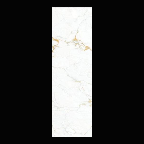 GL8615-006TR: Sintered Stone Matt Slab; (80.0x260.0x1.5)cm, White