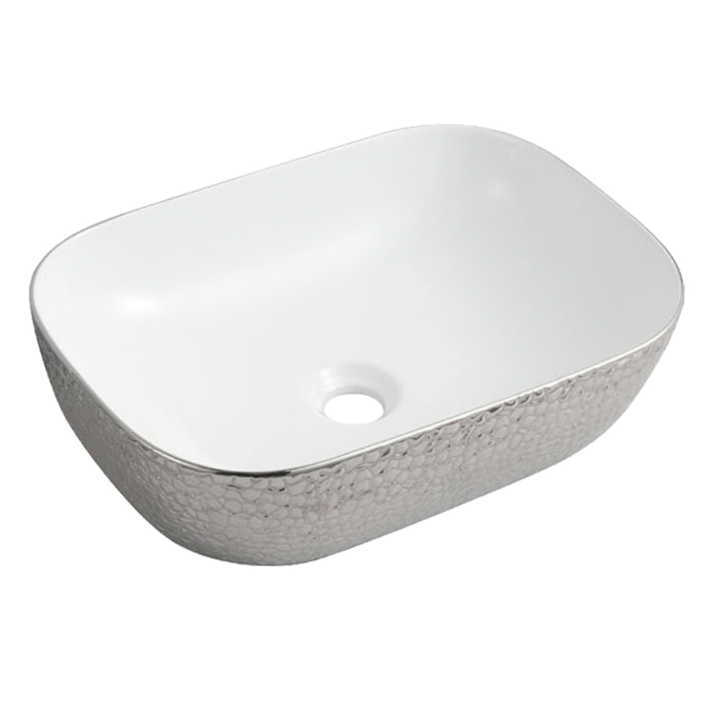 Tapis: Art Countertop Washbasin; (46x33x14)cm, White