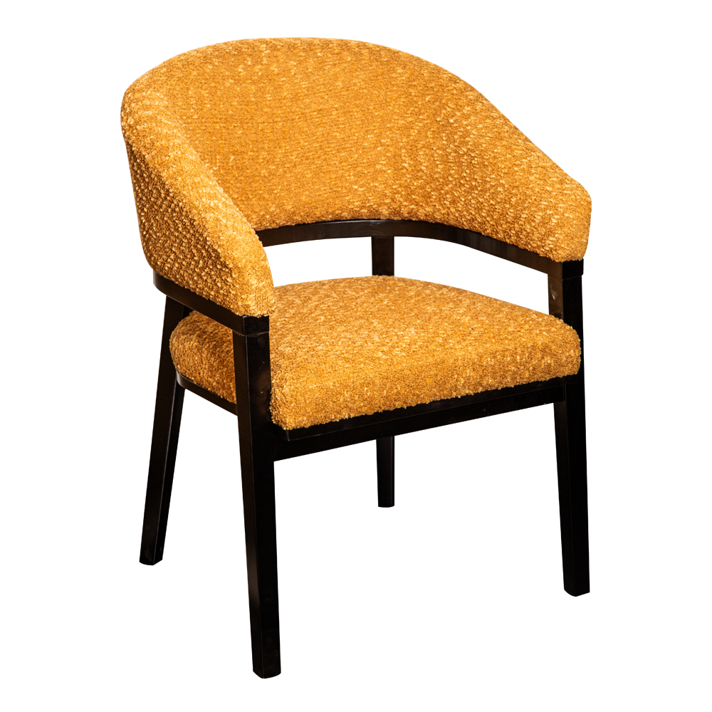 Fabric Dining Chair; (57x62x92)cm, Orange