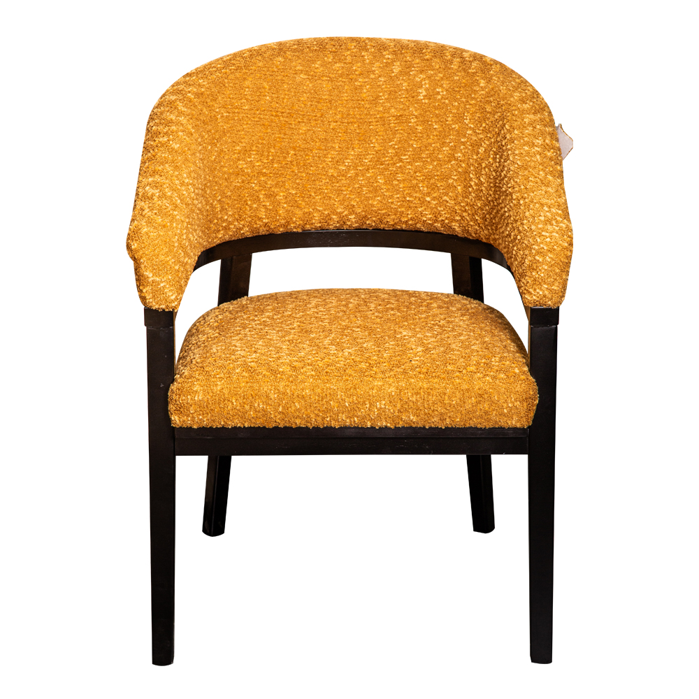 Fabric Dining Chair; (57x62x92)cm, Orange