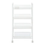 Smith 4-Tier Storage Cart; (45x26x84)cm, White