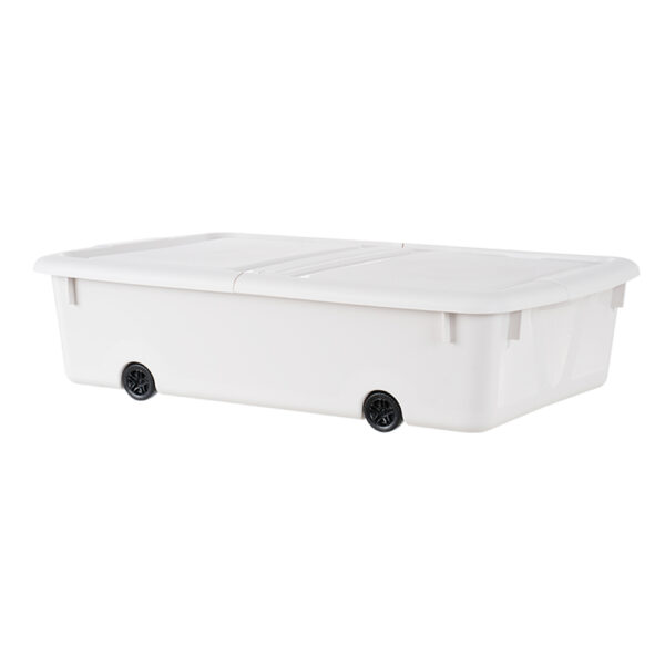 Under Bed Storage Box; (70x44.4x17.4)cm, White